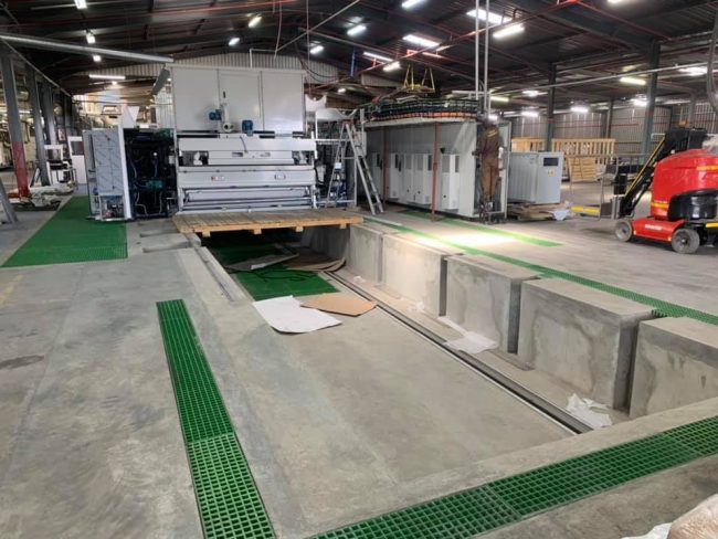 Albers-Almeida Construction - Printing Machine base